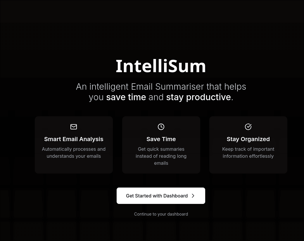 IntelliSum project screenshot